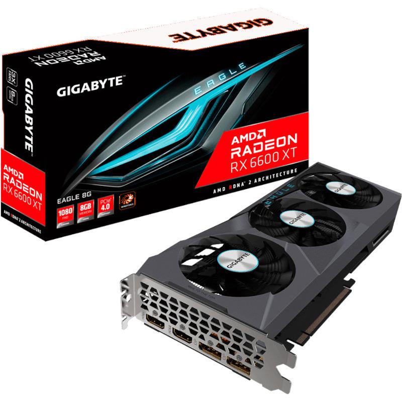 Placa video GIGABYTE Radeon RX 6600 XT EAGLE, 8GB GDDR6, - imagine 4