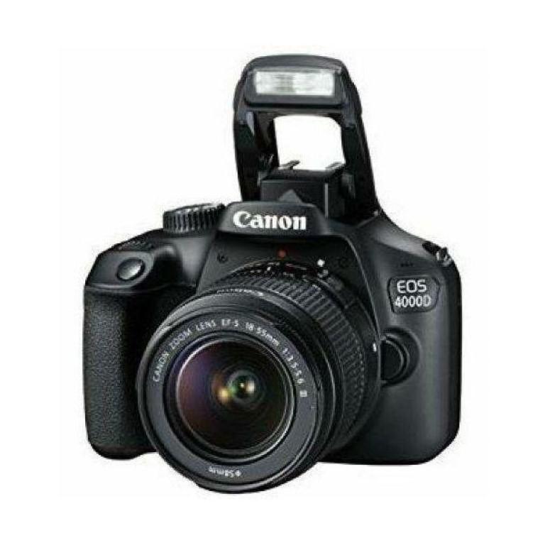 Camera foto Canon kit EOS-4000D + EF-S 18-55mm DCIII, 18.7MP,2.7" - imagine 5