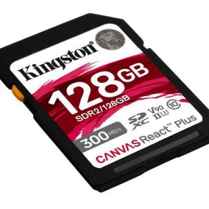 Card de Memorie SDHC Kingston Canvas React Plus 128Gb, Class