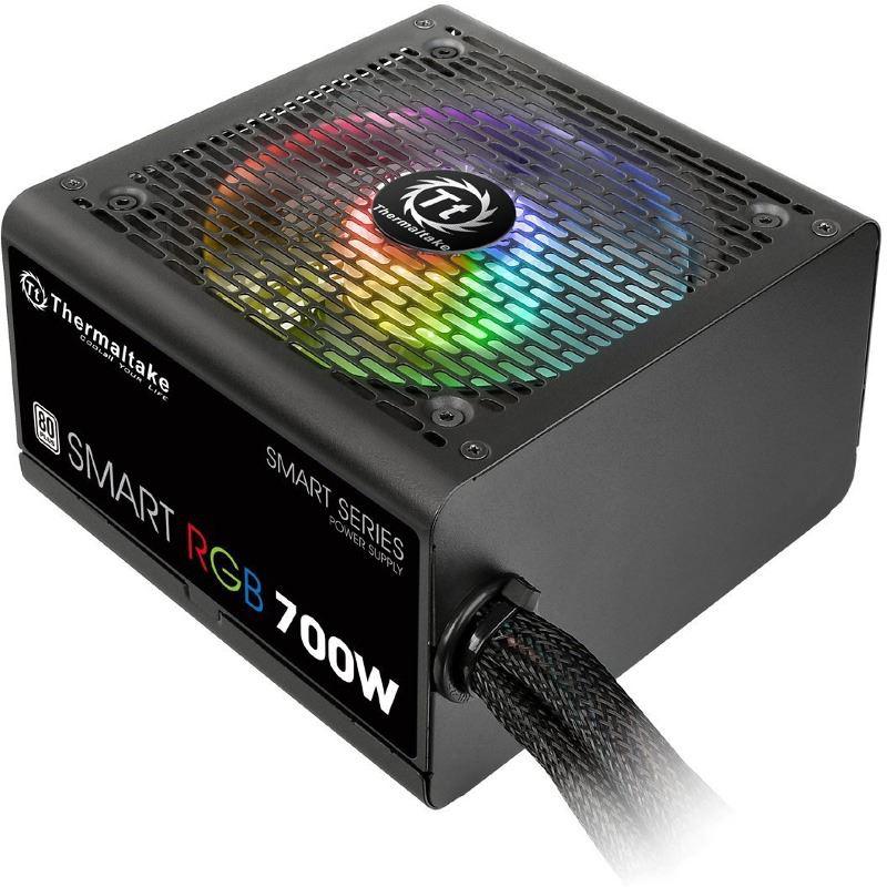 Sursa Thermaltake Smart RGB 700W iluminare RGB, certificata 80 PLUS, - imagine 3