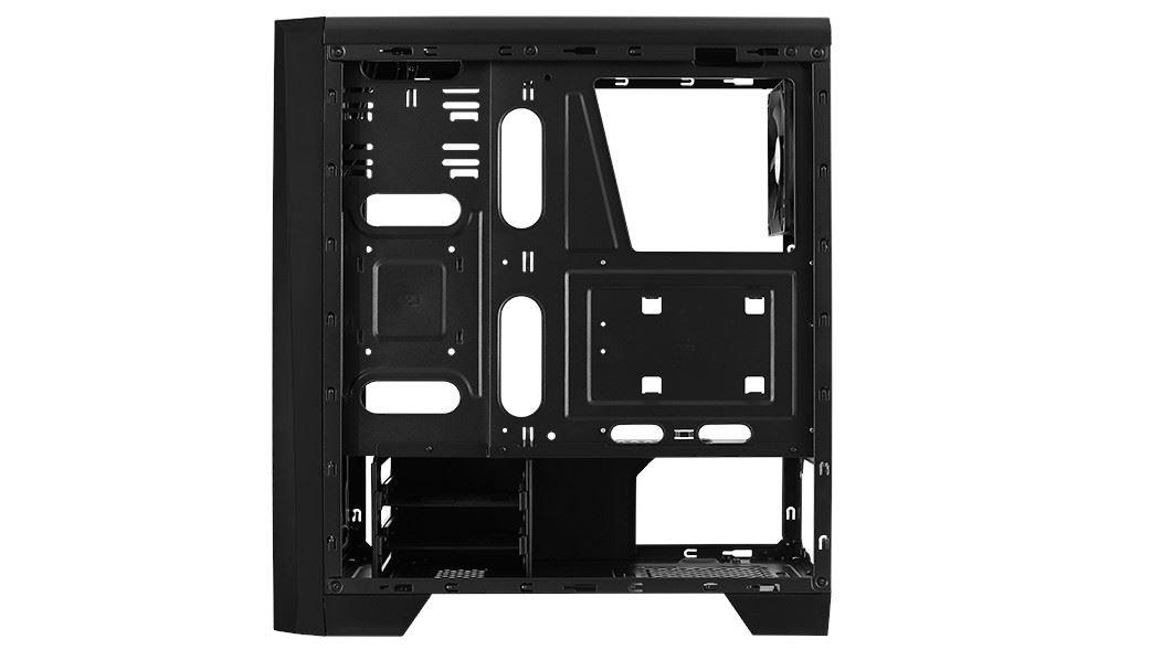 Carcasa Aerocool Cylon Tempered Glass neagra, SPCC Steel ATX Mid - imagine 5