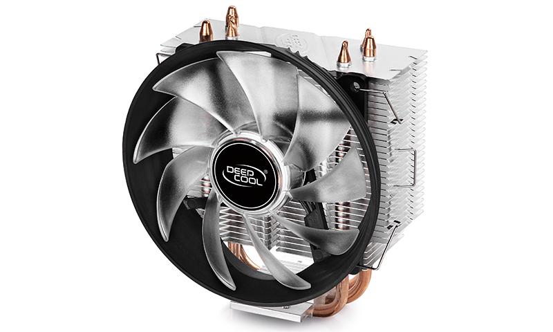 Cooler procesor Deepcool GAMMAXX 300 Red, 3 heatpipe-uri, 120mm Red - imagine 3