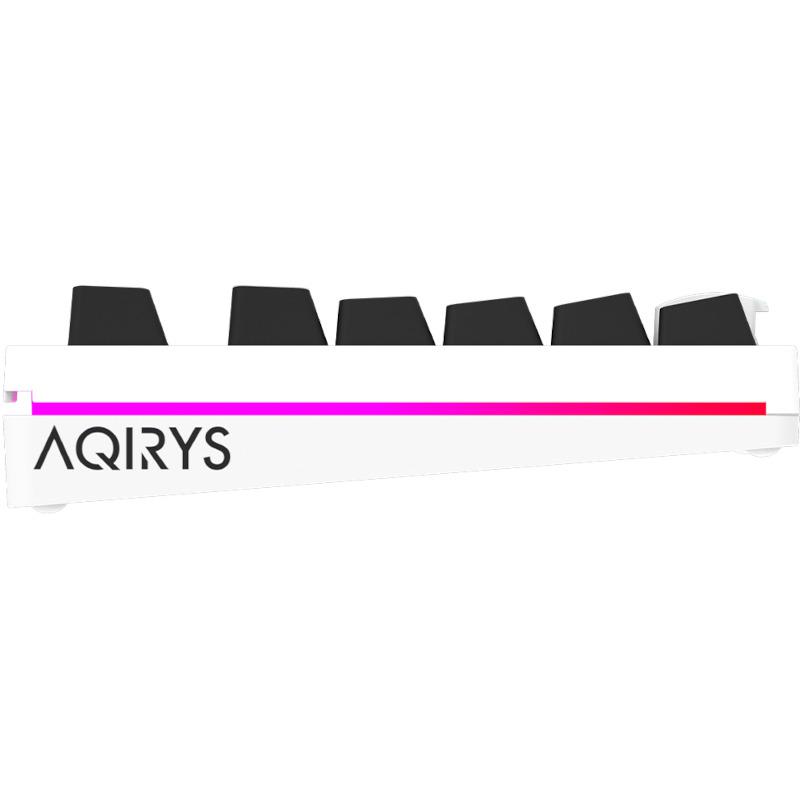 Tastatura mecanica TKL AQIRYS Aludra, cu fir, switch-uri Gateron Red, - imagine 5