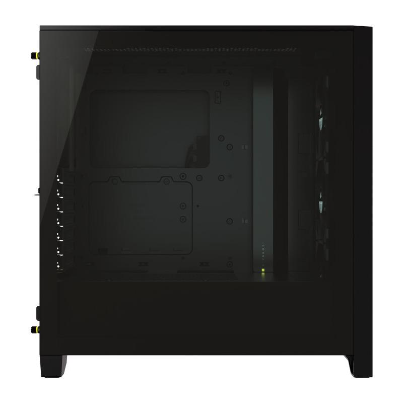Carcasa Corsair 4000X AIRFLOW Tempered Glass Mid-Tower ATX Case, fara - imagine 4