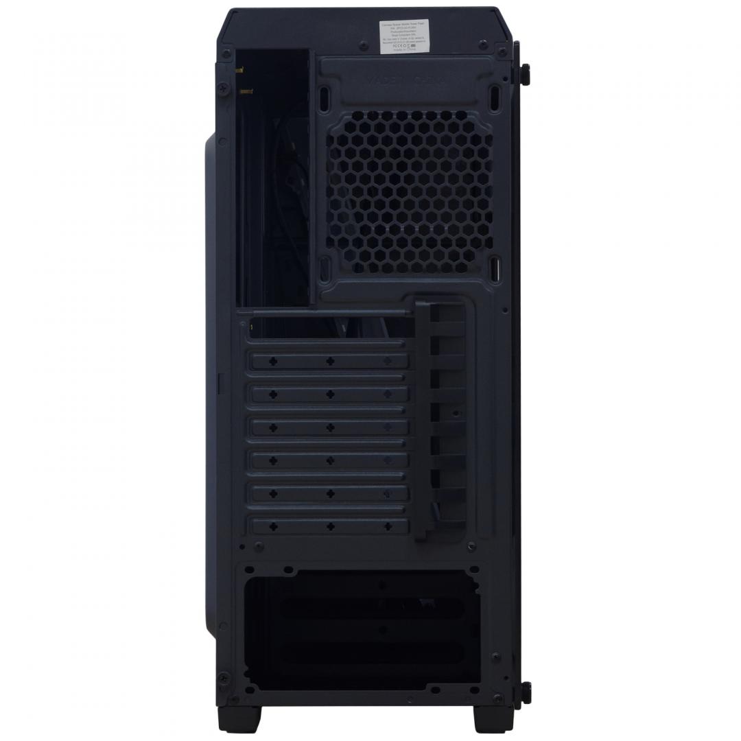 Carcasa Spacer Flash, ATX, MidTower, Gaming, fara sursa, sticla securizata, - imagine 7