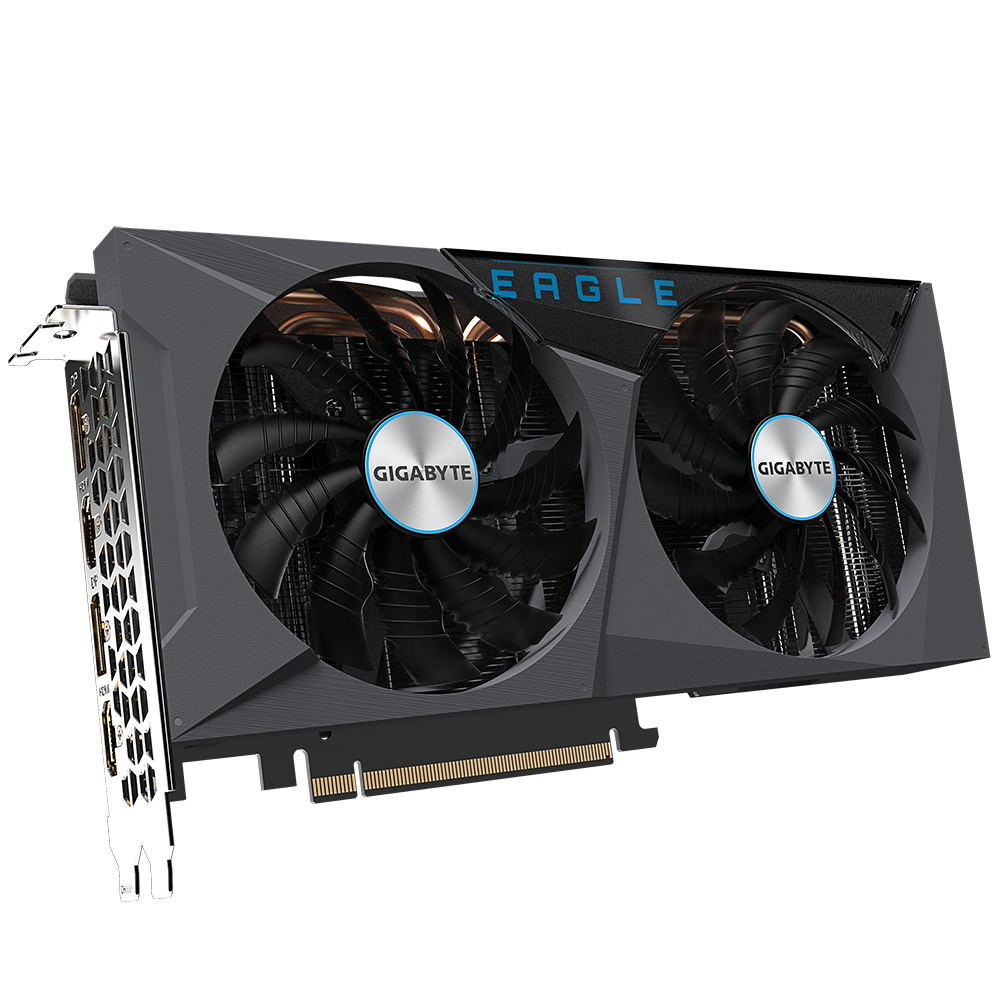 Placa video Gigabyte GeForce RTX 3060 EAGLE 12G 2.0 LHR - imagine 3