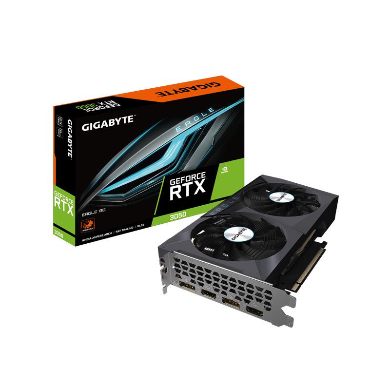 Placa video GIGABYTE GeForce RTX 3050 EAGLE LHR 8GB GDDR6 - imagine 5