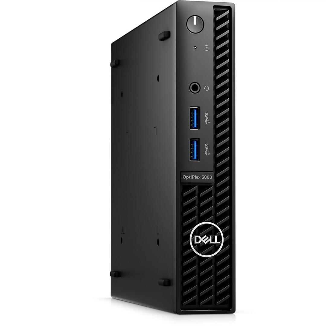 Desktop Dell OptiPlex 3000 MFF, i5-12500T, 16GB, 512GB SSD, Ubuntu - imagine 3