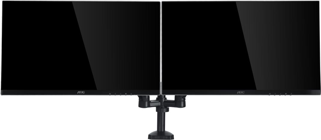 Brat sustinere AD110D0 AOC 2 monitoare cu dimensiune maxima 27", - imagine 4