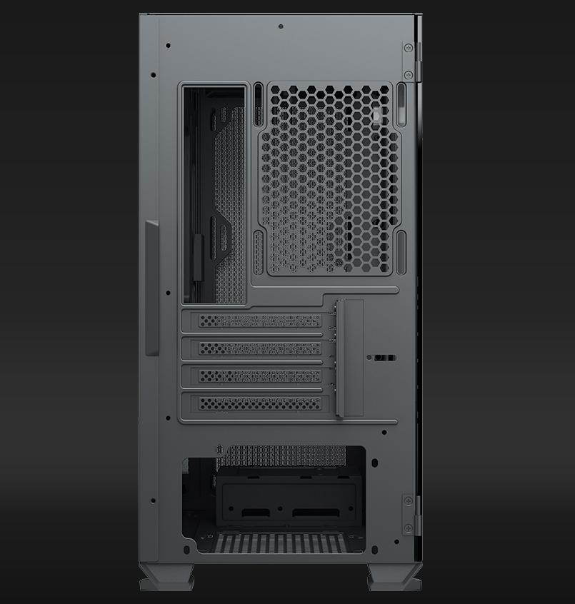 Carcasa Aqirys Wezen Midi Tower Black RGB - imagine 8