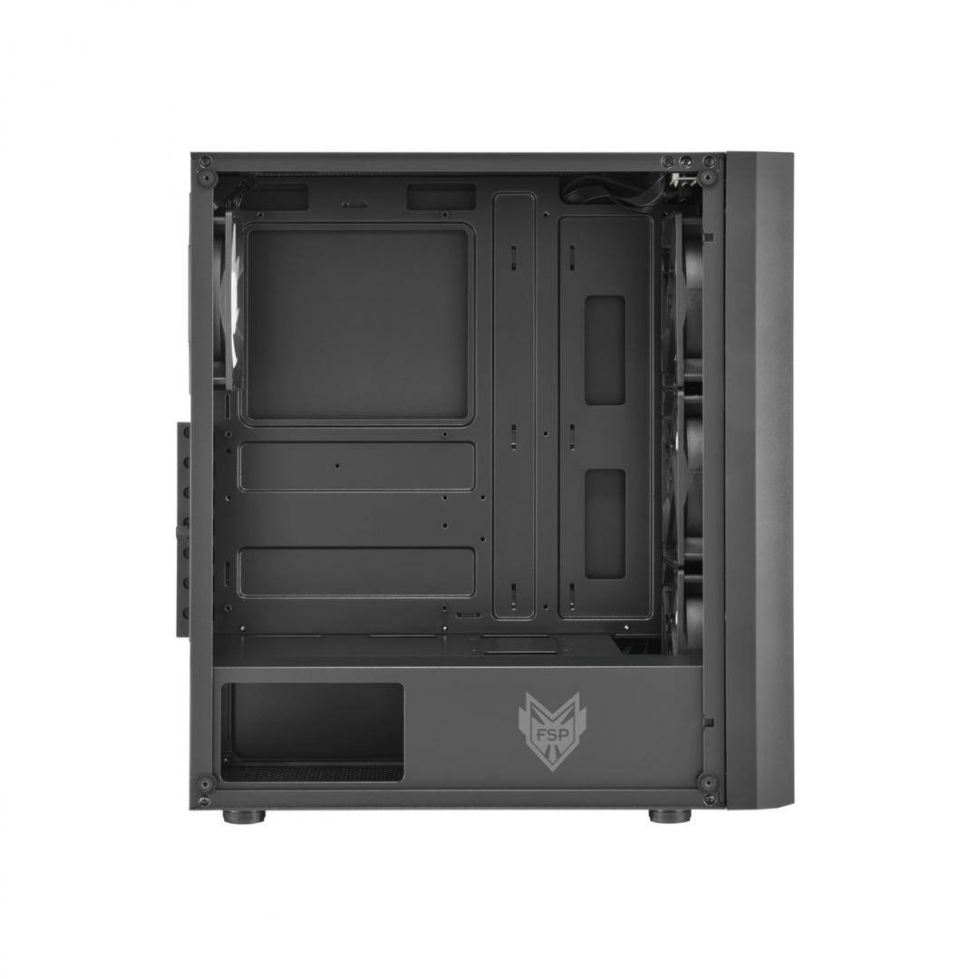 Carcasa FSP CMT 211, Mid-Tower, fara sursa, ATX, Black - imagine 10
