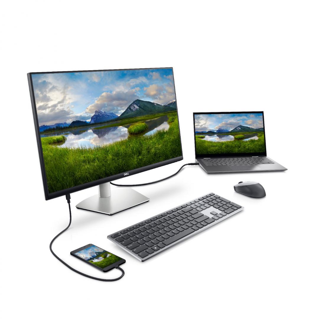 Monitor LED Dell S2722DC, 27inch, IPS QHD, 4ms, 75Hz, alb - imagine 9