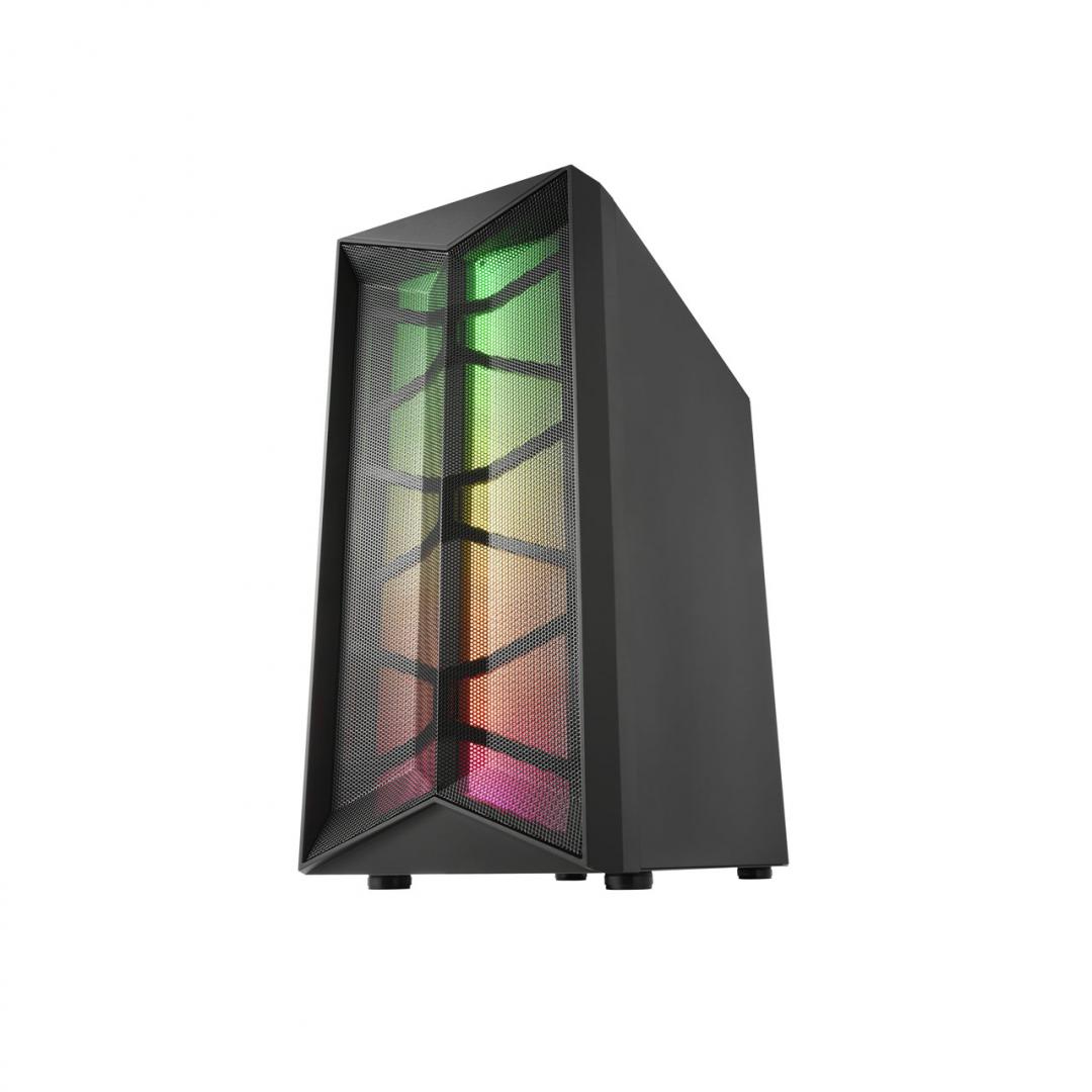 Carcasa FSP CMT 211, Mid-Tower, fara sursa, ATX, Black - imagine 6