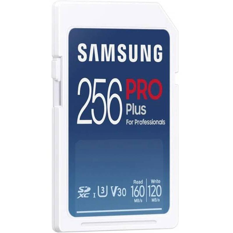 Card de memorie SDXC, Samsung PRO Plus (2021), 256GB, UHS-I - imagine 4