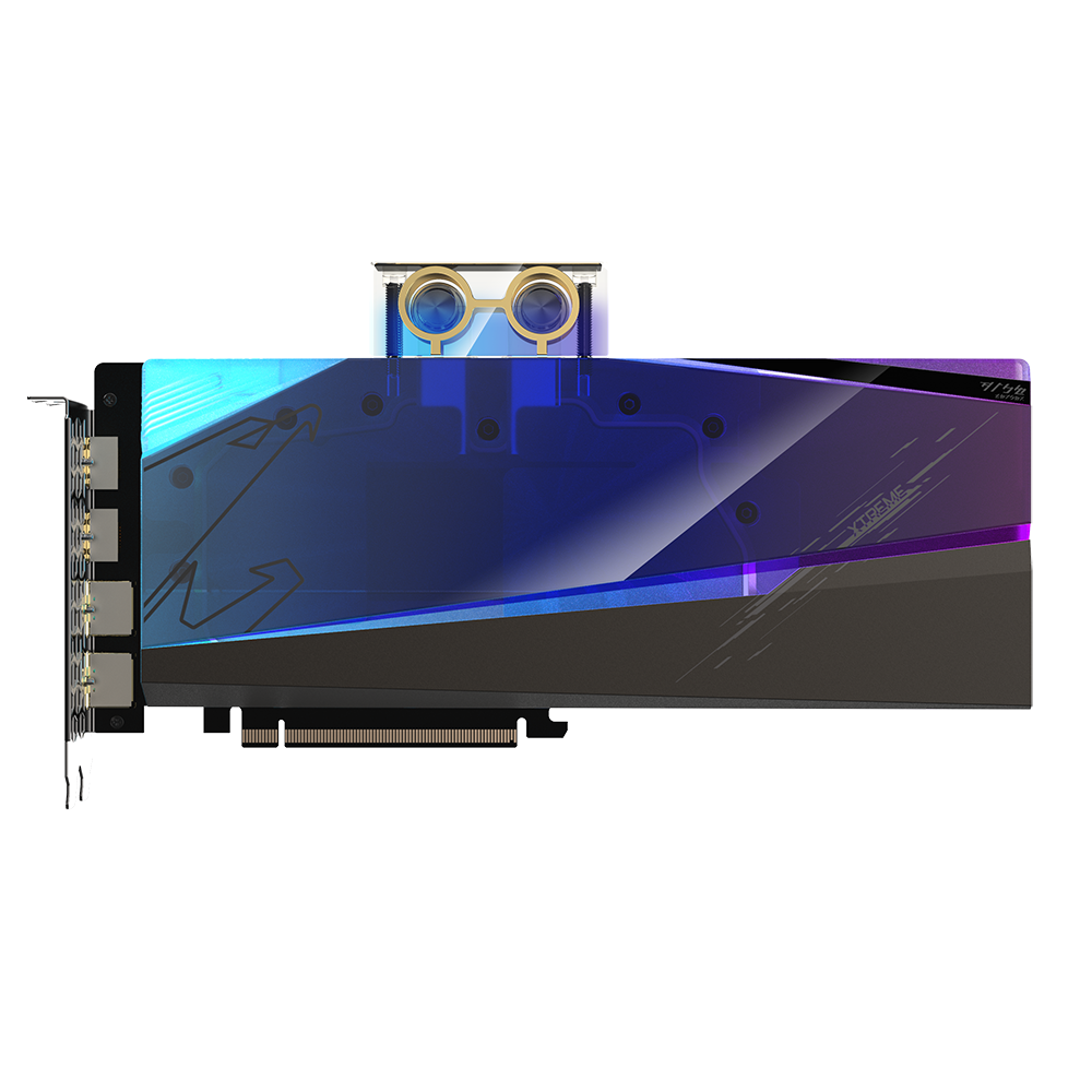 Placa video Gigabyte AORUS Radeon RX 6900 XT XTREME WATERFORCE - imagine 3