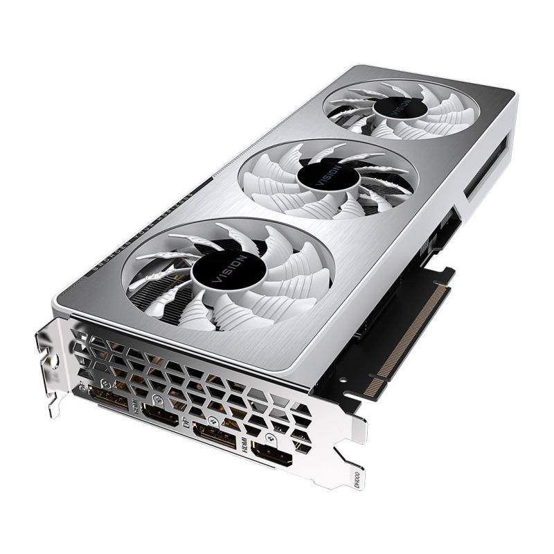 Placa video GIGABYTE GeForce RTX 3060 Ti VISION OC LHR, - imagine 3