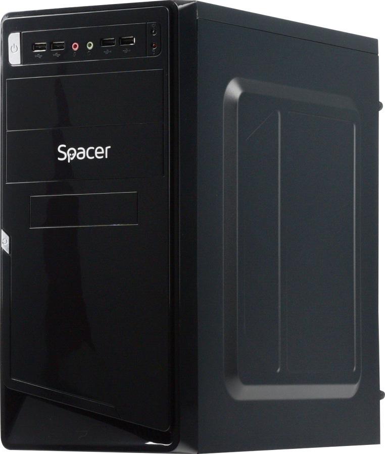 Carcasa Spacer Moon, ATX, MidTower, Gaming, sursa 450 (230W for - imagine 5