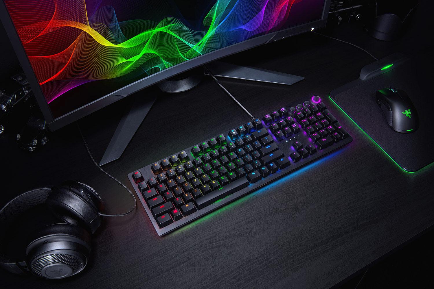 Tastatura Razer Huntsman Elite - New Razer™, neagra - imagine 4