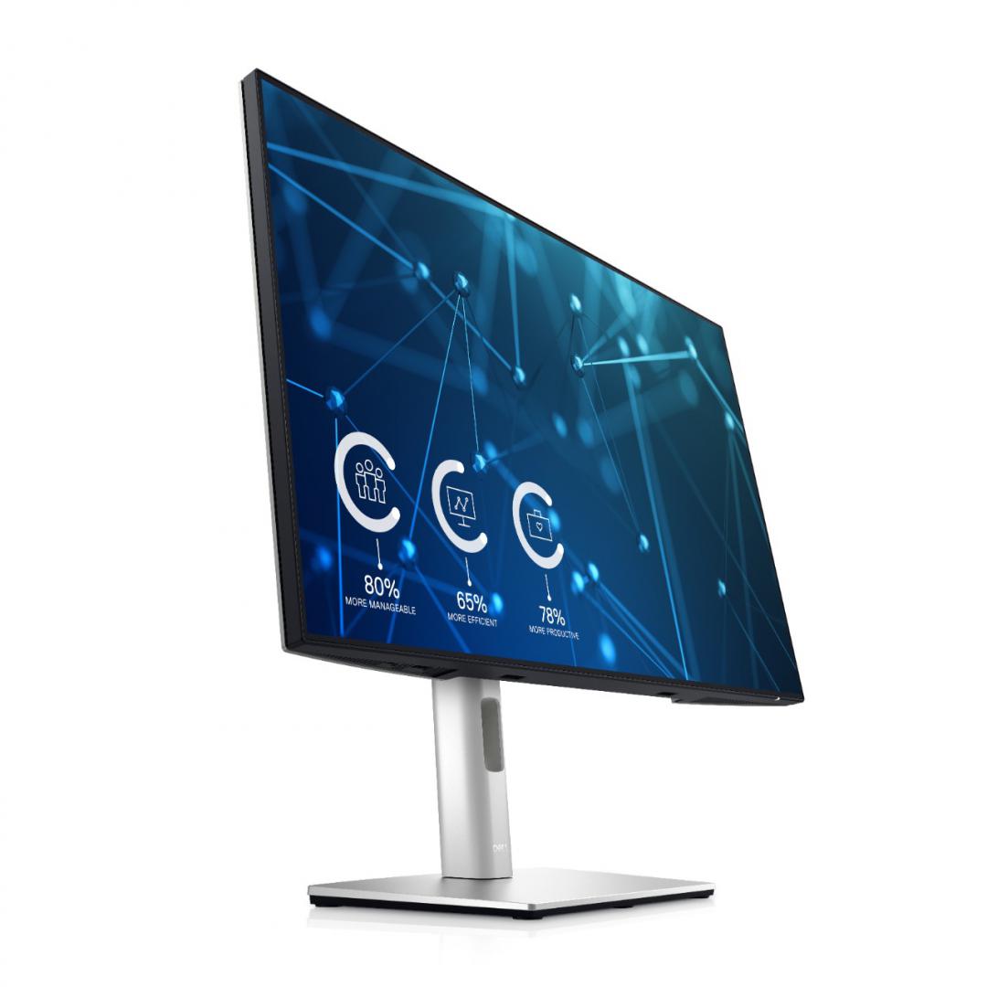 Monitor LED Dell U2421E, 24.1inch, IPS FHD, 8ms, 60Hz, alb - imagine 7