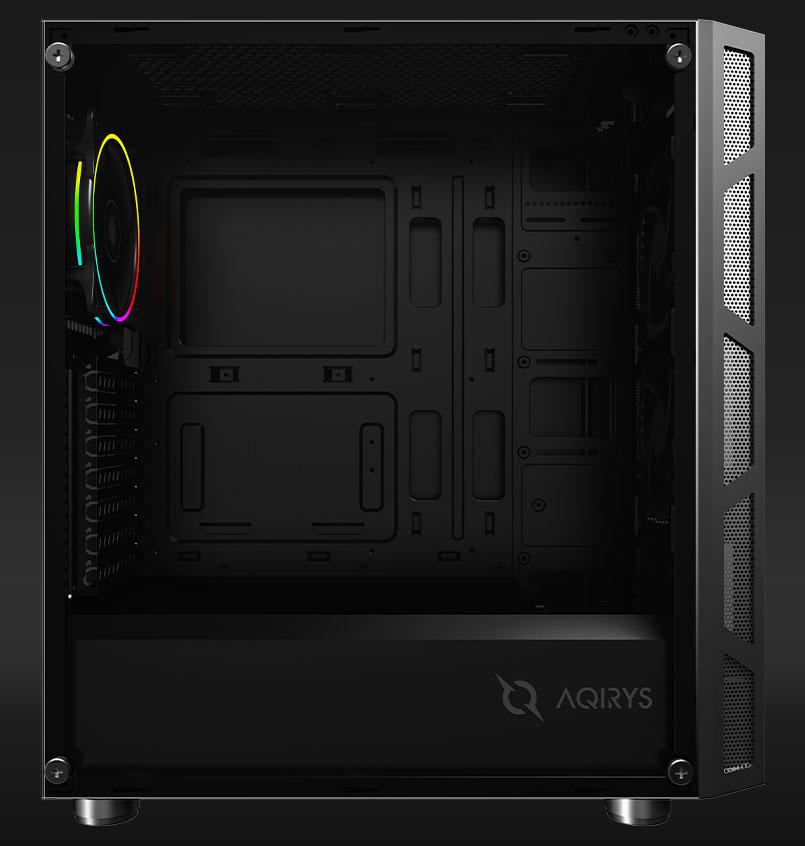 Carcasa Aqirys Antares Midi Tower Black RGB - imagine 7