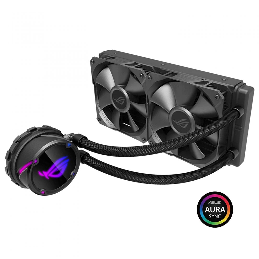 Cooler procesor all-in-one ROG STRIX LC 240 RGB White Edition, - imagine 3
