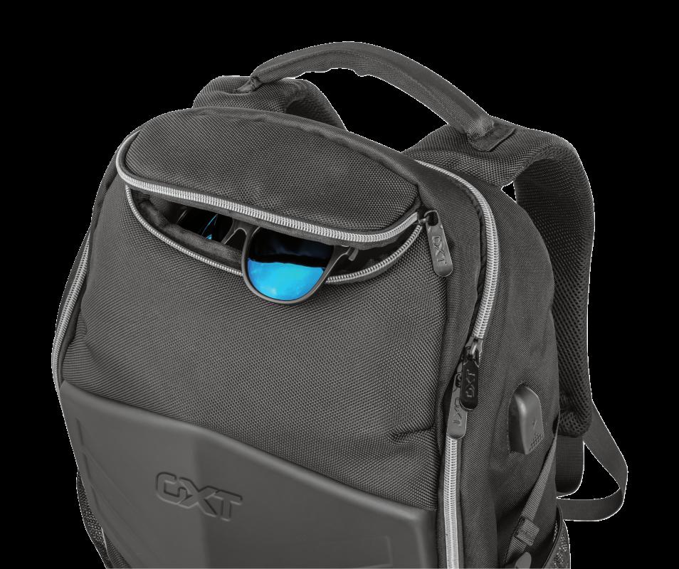 Rucsac Trust GXT 1255 Outlaw Gaming Backpack 15.6" Black - imagine 6