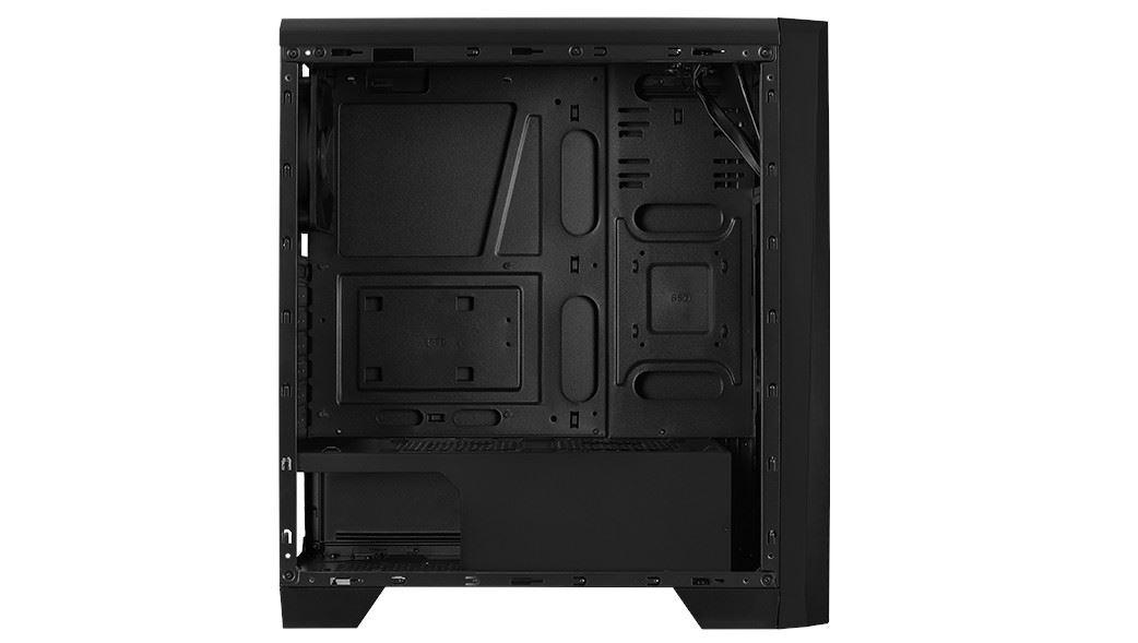 Carcasa Aerocool Cylon Tempered Glass neagra, SPCC Steel ATX Mid - imagine 4