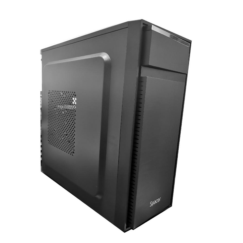 Carcasa Spacer Office, ATX, MidTower, fara sursa, USB 2.0 x - imagine 3