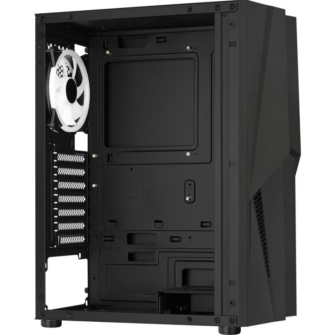 Carcasa Aerocool Mecha, Mid-Tower, fara sursa, ATX, Black - imagine 9