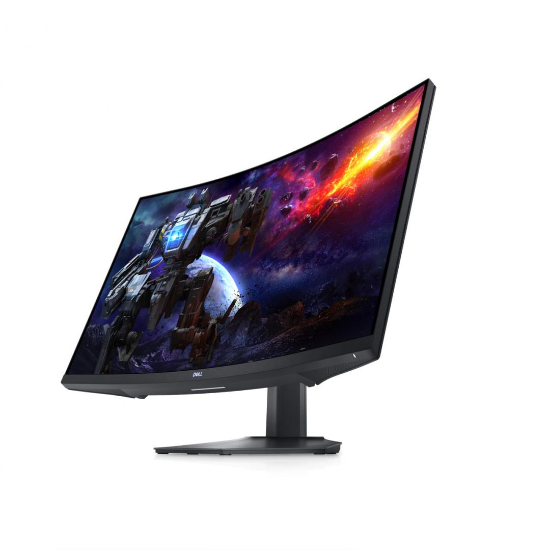 Monitor LED Dell Curved S3222DGM, 31.5inch, VA QHD, 1ms, 165Hz, - imagine 10