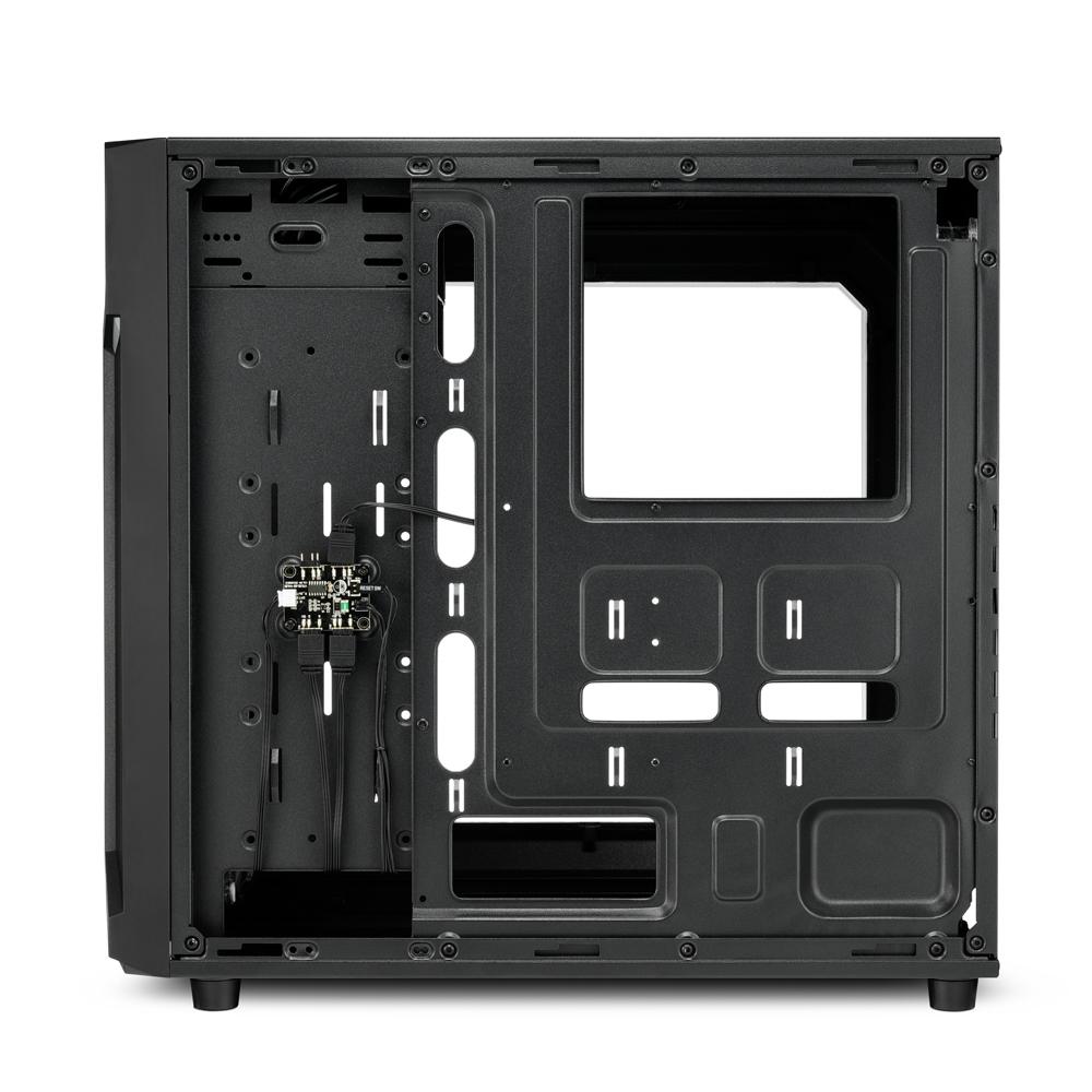 Carcasa Sharkoon VG6-W ATX, fara sursa, RGB - imagine 3