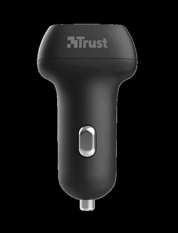 Incarcator rapid pentru masina Trust Qmax 30W Ultra-Fast Dual USB - imagine 6