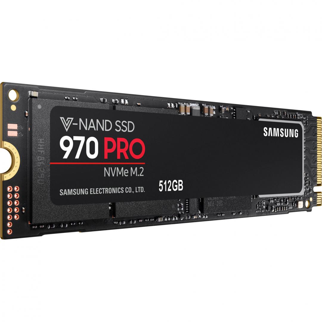 SSD Samsung 970 PRO, 512GB, NVMe, M.2 2280 - imagine 3