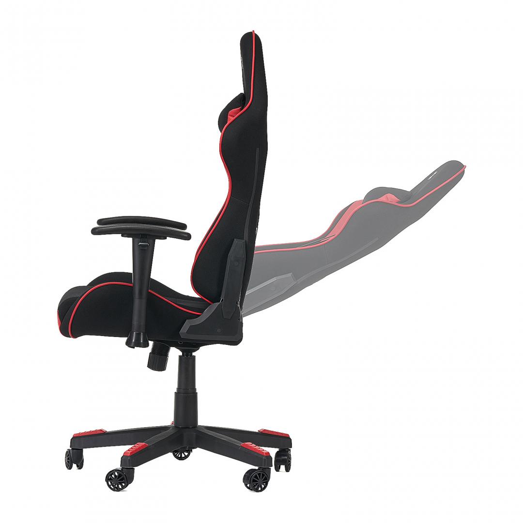 Scaun gaming X by Serioux, Torin, ajustabil, material textil, piston - imagine 2