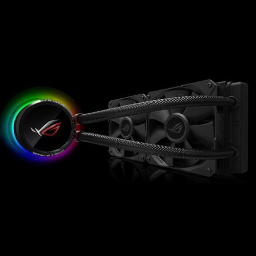 Cooler procesor ASUS ROG RYUO 240, racire cu lichid, Aura - imagine 3