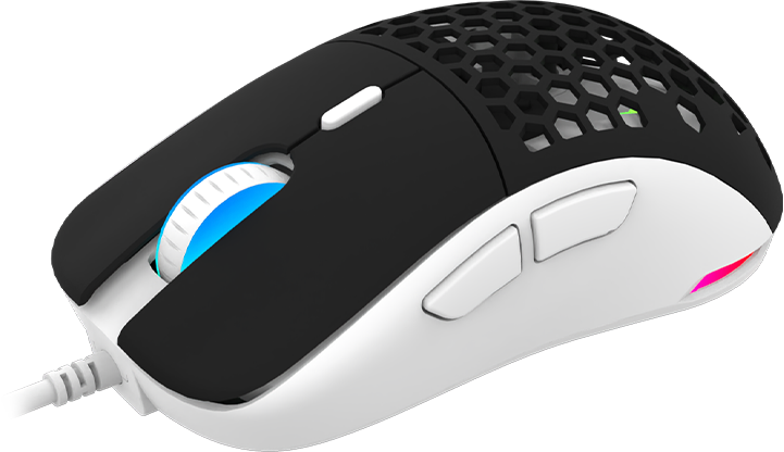 Mouse AQIRYS T.G.A, cu fir, 6 butoane, interfata USB 2.0 - imagine 3