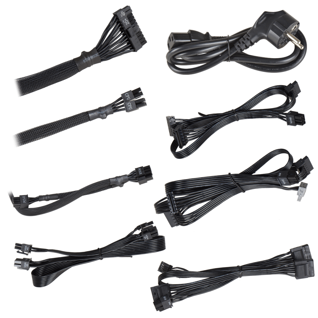 Sursa EVGA PSU 750 BQ 80+ BRONZE, semimodular, 750W - imagine 3