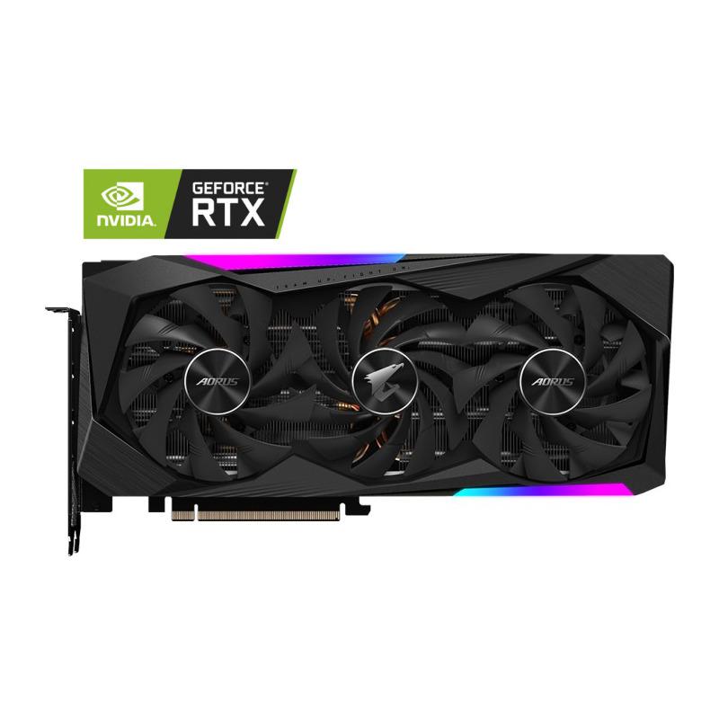 Placa video GIGABYTE AORUS GeForce RTX 3070 MASTER LHR 8GB - imagine 3