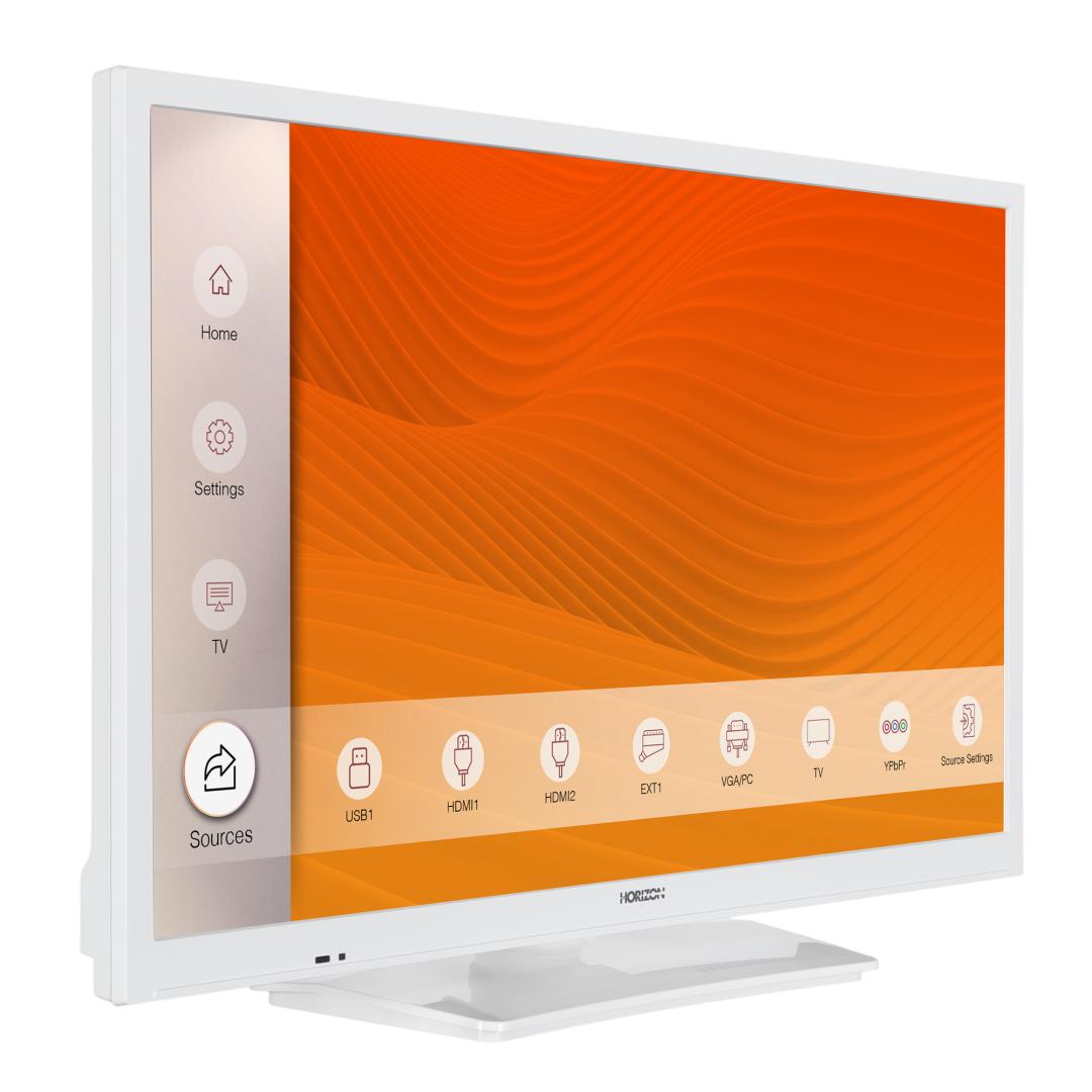 LED TV HORIZON 24HL6101H/B, 24" Edge LED, HD Ready (720p), - imagine 4