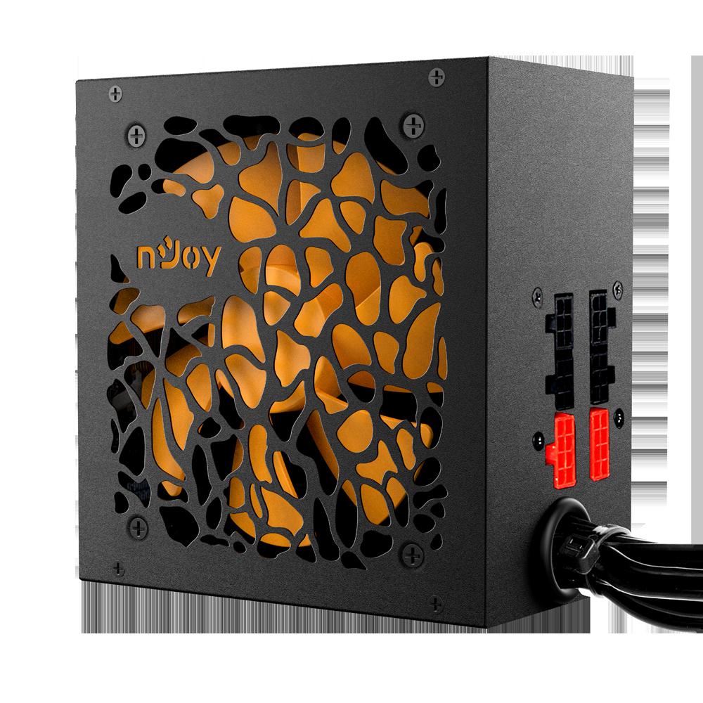 Sursa nJoy Theta 650, 80+ Bronze, semi-modulara, PFC Activ, 650W - imagine 5