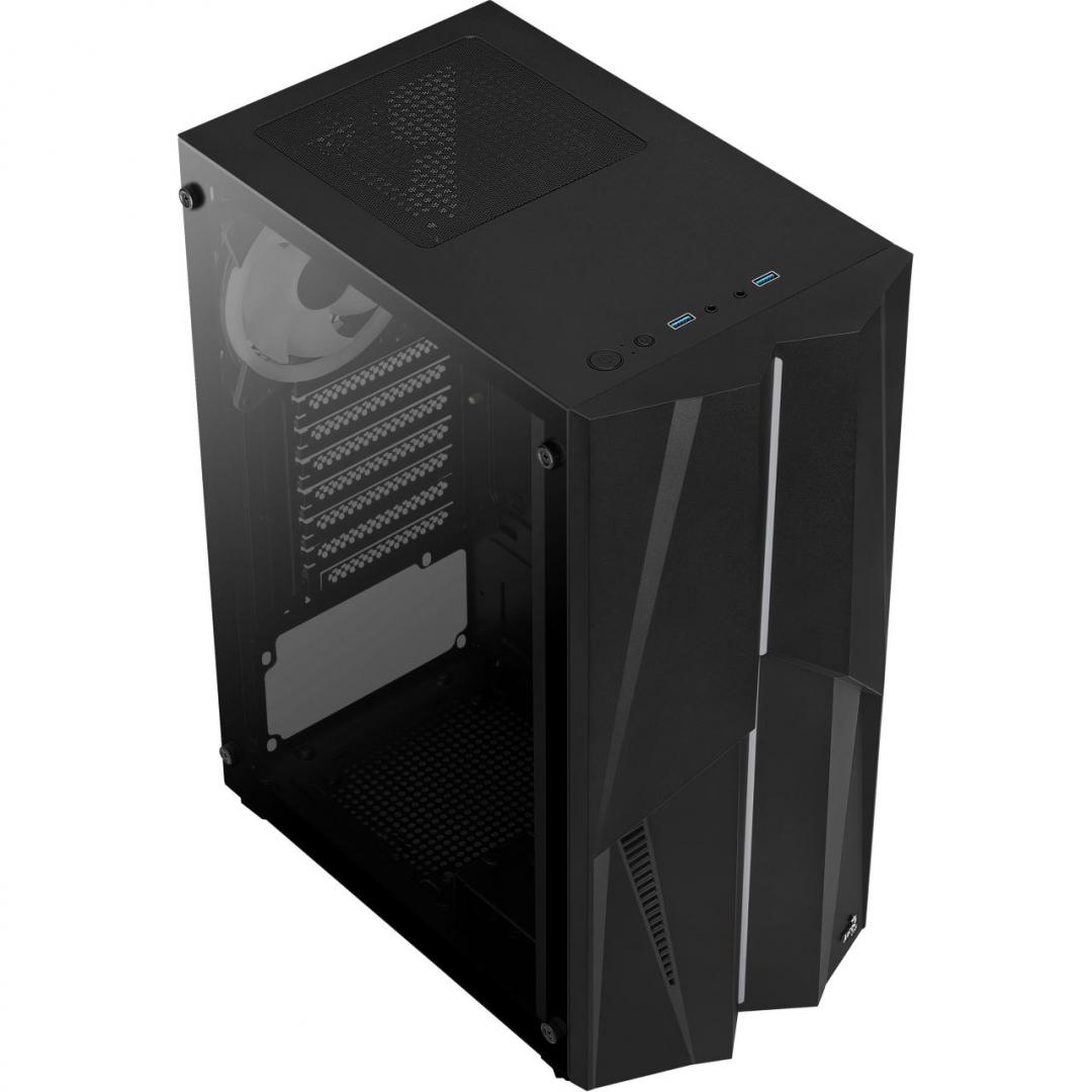 Carcasa Aerocool Mecha, Mid-Tower, fara sursa, ATX, Black - imagine 7