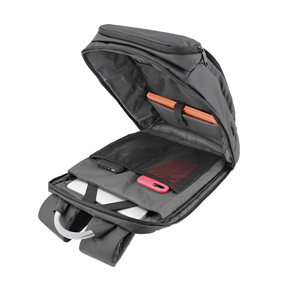 Rucsac laptop Tellur Business L, cu port USB, 17.3", negru - imagine 6