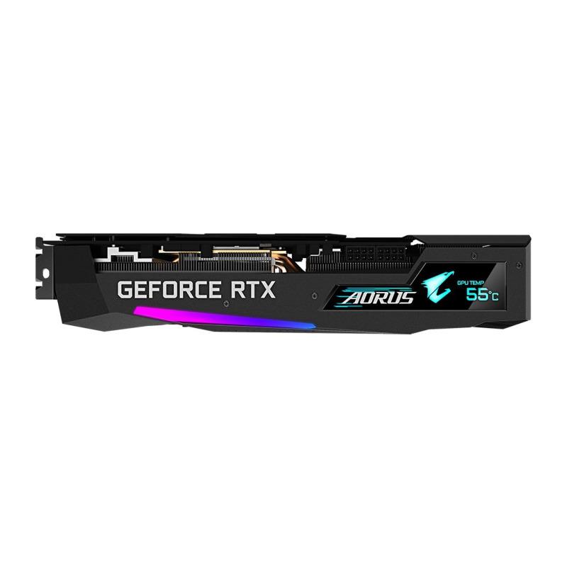 Placa video GIGABYTE AORUS GeForce RTX 3070 MASTER LHR 8GB - imagine 4