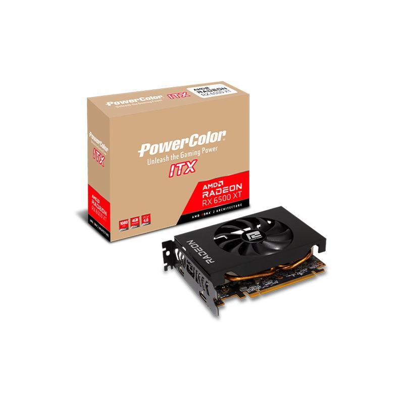 Placa video PowerColor Radeon RX 6500 XT ITX, 4GB GDDR6, - imagine 5