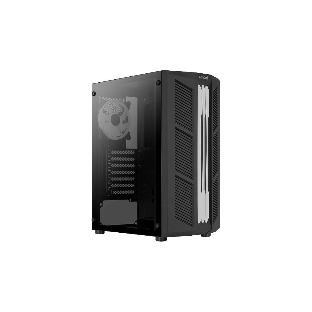 Carcasa Aerocool Prime ARGB, Mid-Tower, fara sursa, ATX, Black - imagine 4