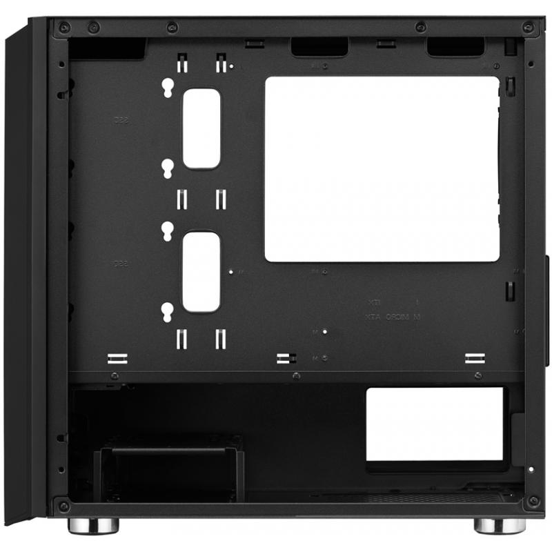 Carcasa FSP CST 311, Mini Tower, mATX, fara sursa, black - imagine 7