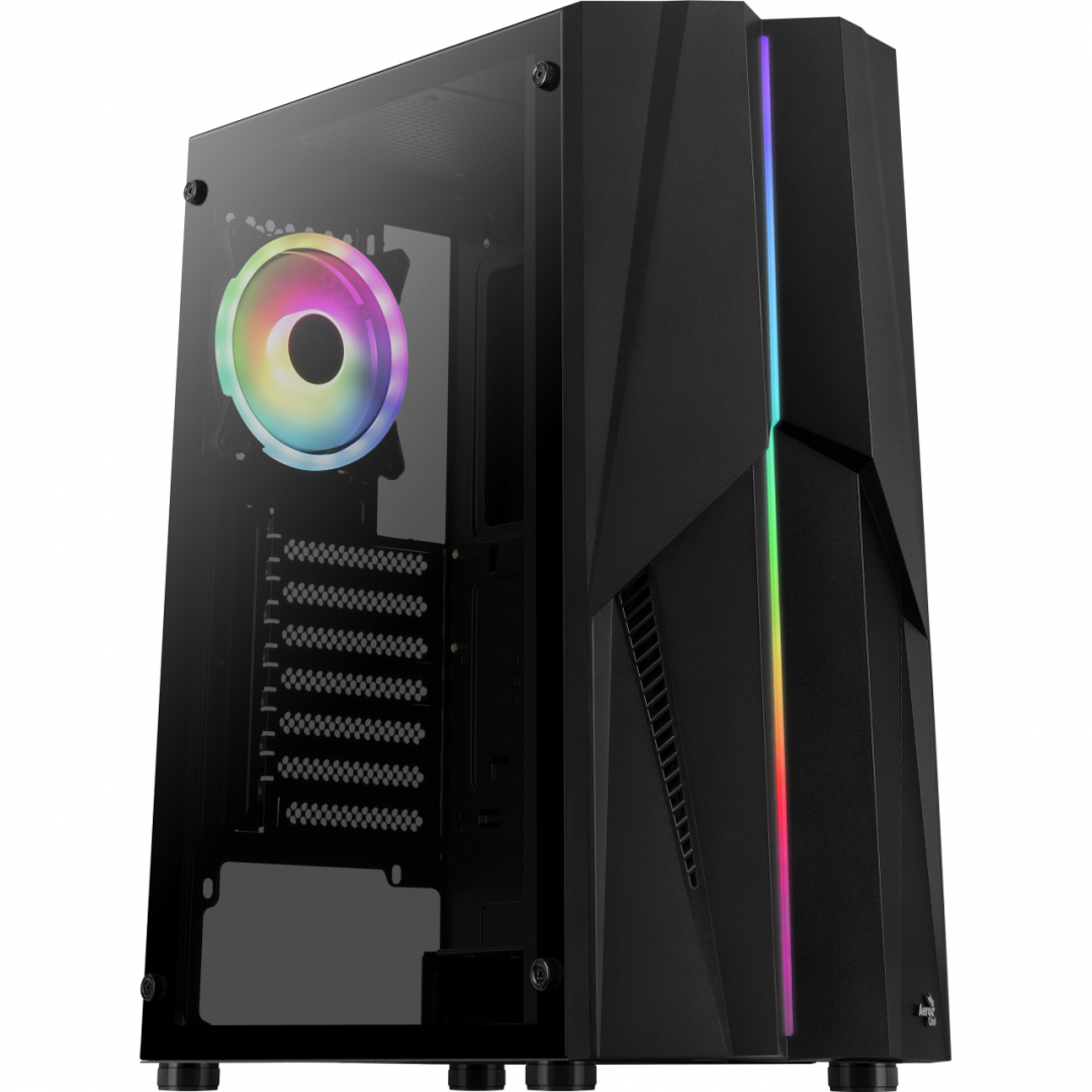 Carcasa Aerocool Mecha, Mid-Tower, fara sursa, ATX, Black - imagine 13