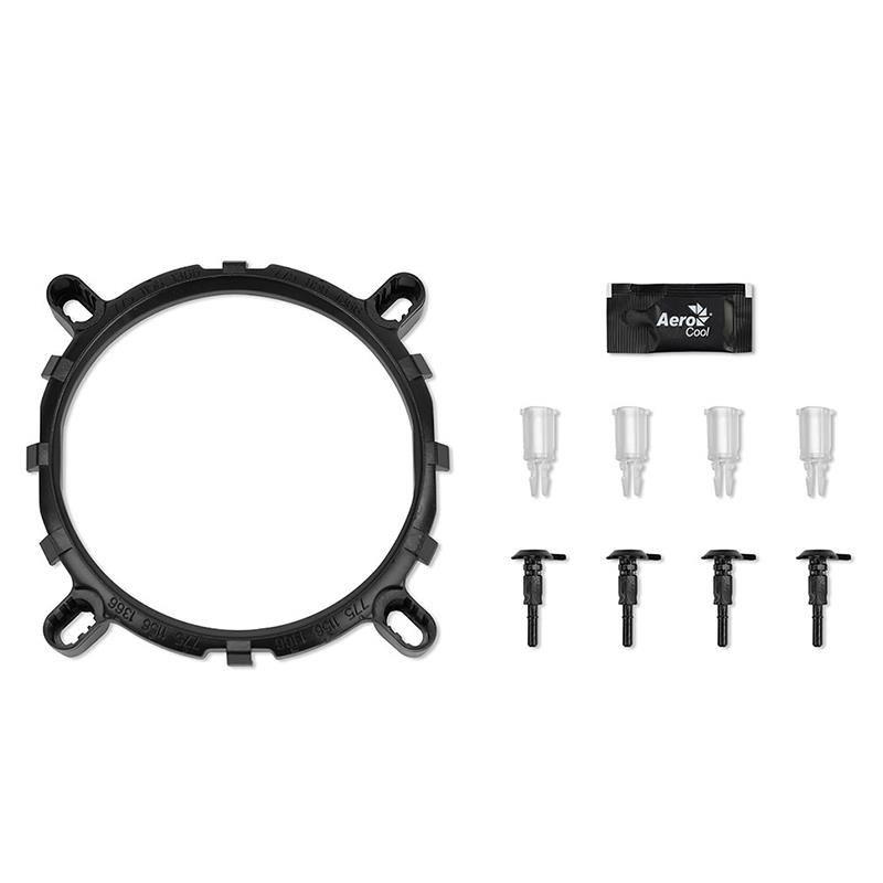 Cooler procesor Aerocool Rave 3 iluminare fRGB, 3 heatpipe-uri direct - imagine 4