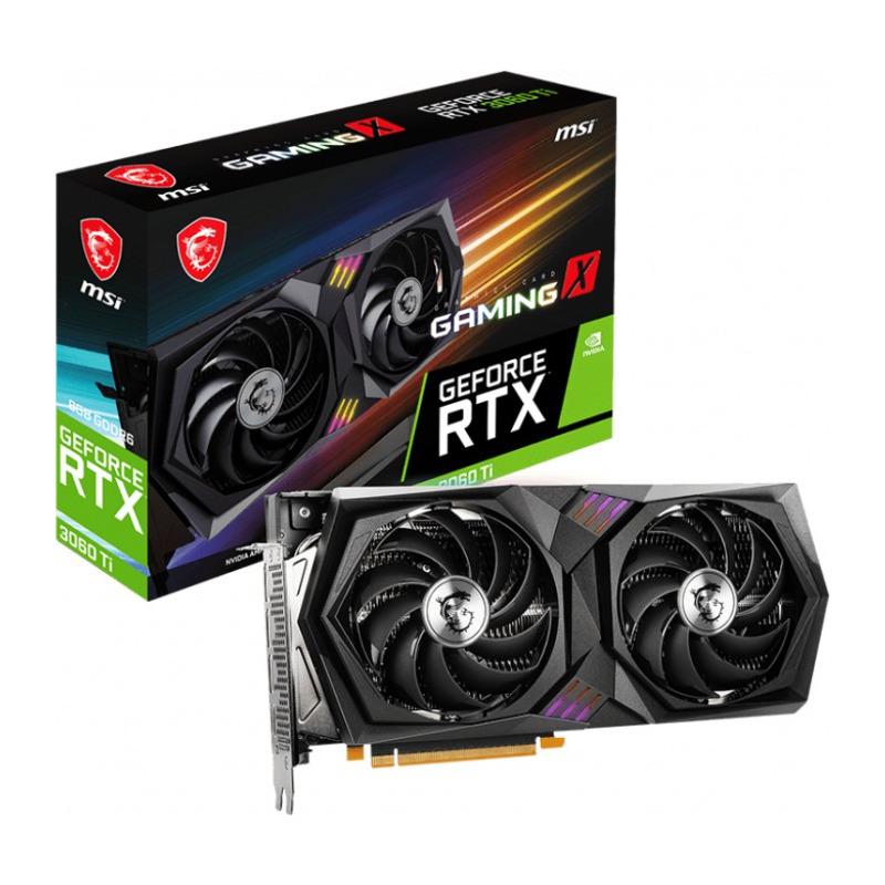 Placa video MSI GeForce RTX 3060 Ti GAMING X LHR