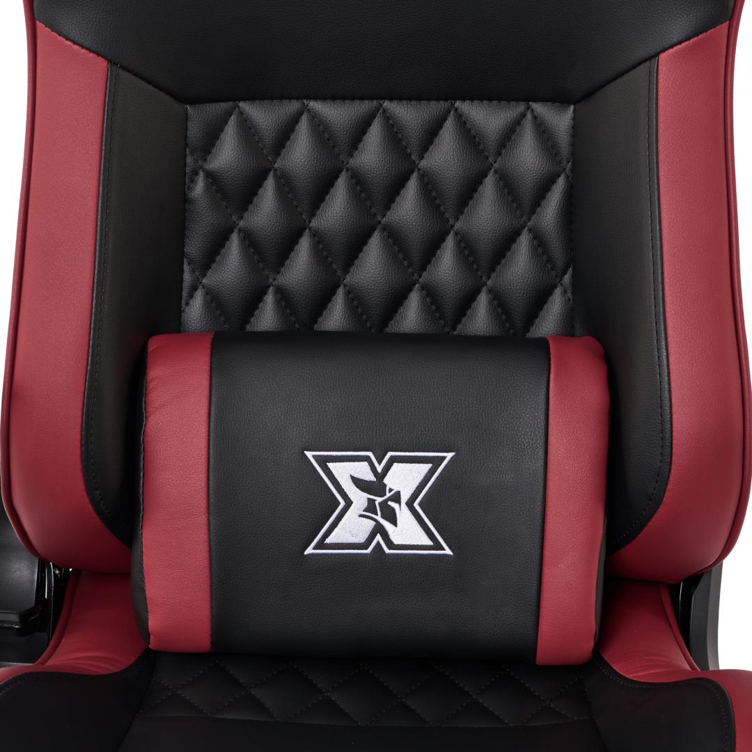Scaun gaming X by Serioux, Theon, ajustabil, piele sintetica, piston - imagine 4